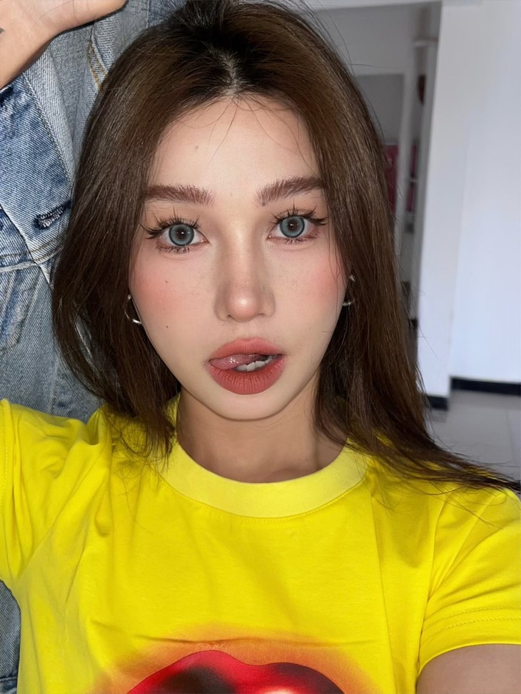 KAMOLENS美瞳 年抛隐形眼镜 海盐汽水14.5mm 1副/2片 左右度数可不同-VVCON美瞳商城12