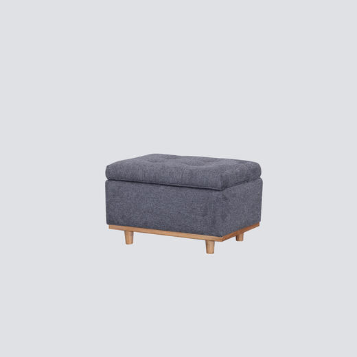 NS家居nsfurniture迷你软包布艺储物脚凳床尾凳NSOT-6204 KD 商品图3