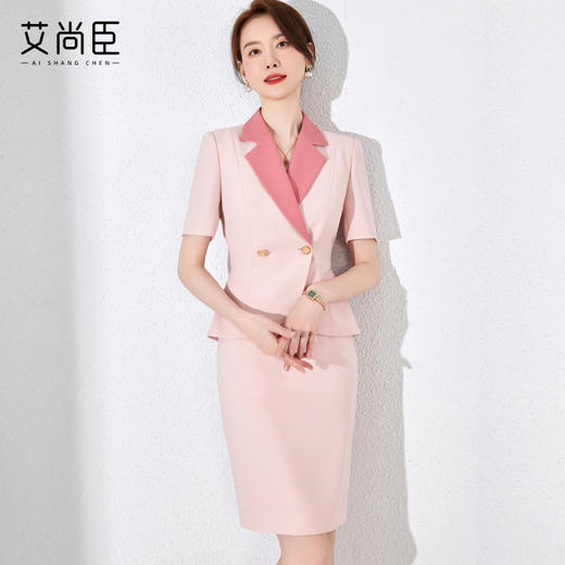 职业女西装套装夏季上班通勤工作服薄酒店经理高端定制正装上班服 商品图1