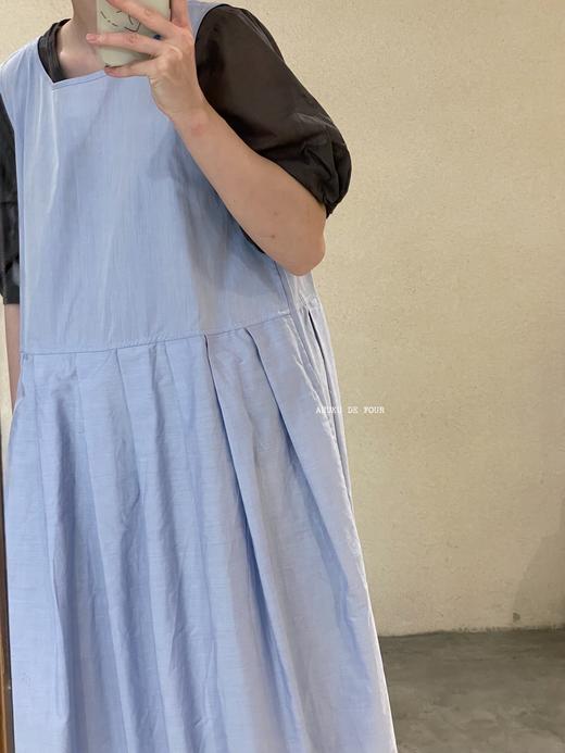 Veritecoeur浅蓝白色连衣裙 商品图5