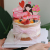 母亲节简约裸蛋糕KC219 商品缩略图0