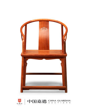 红桥红  家具严选  缅甸花梨（大果紫檀）【如意壸门垂手圈椅】