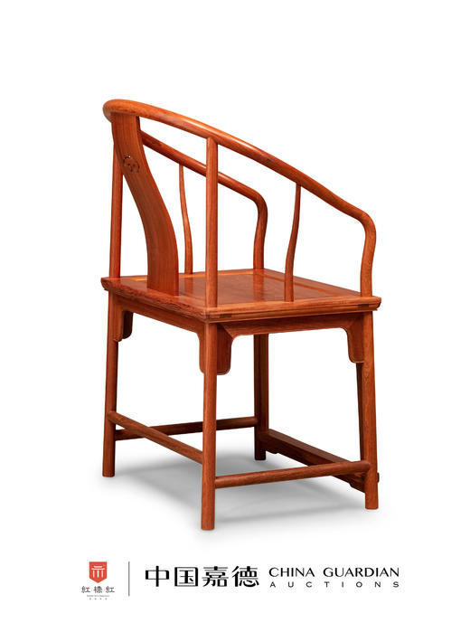 红桥红  家具严选  缅甸花梨（大果紫檀）【如意壸门垂手圈椅】 商品图3