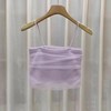 【绝美仙气冰丝吊带】西装内搭蕾丝网纱小吊带背心女美背法式别致打底西服抹胸上衣 商品缩略图8