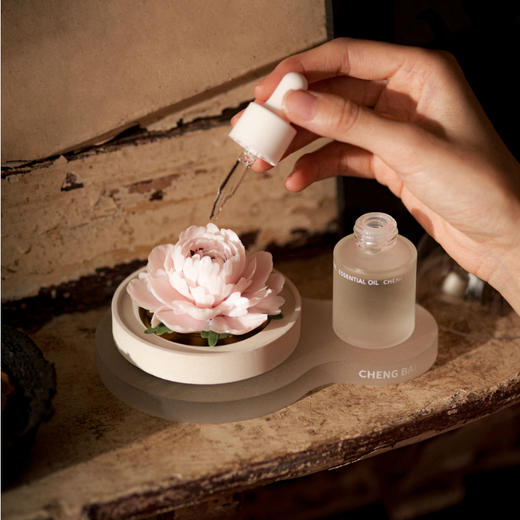 德化手捏瓷花非遗香氛器 洛神系列摆件  每款送香氛1瓶礼盒装（赠试香装礼盒香薰体验装6ml） 商品图0