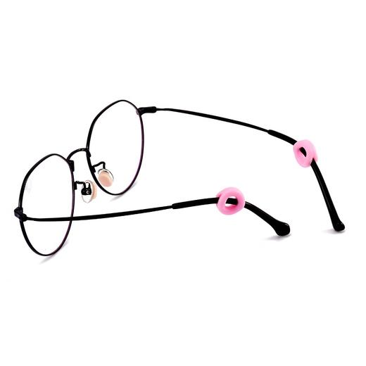 眼镜硅胶防滑套圆形长形固定圈眼镜脚套（颜色随机发） 商品图5