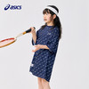 ASICS/亚瑟士童装2023年夏季新款女童儿童复古运动休闲圆领连衣裙 商品缩略图1