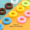 眼镜硅胶防滑套圆形长形固定圈眼镜脚套（颜色随机发） 商品缩略图0