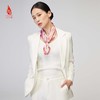 SAINTJOY/上久楷 女式真丝方巾  冬暖雪散  FJS22038 商品缩略图4
