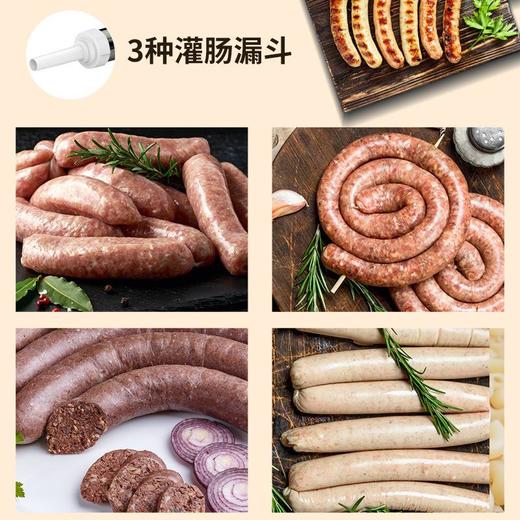 新款手持便携式面条机家用多功能灌肠器面条一机多模具面条机批发 商品图3