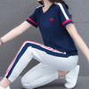洋气休闲，冰丝运动套装女夏季薄款新款年轻妈妈速干短袖两件套TR-MTY5828 商品缩略图1