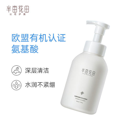 半亩花田米酵氨基酸泡泡洁面乳500g(210957) 商品图2