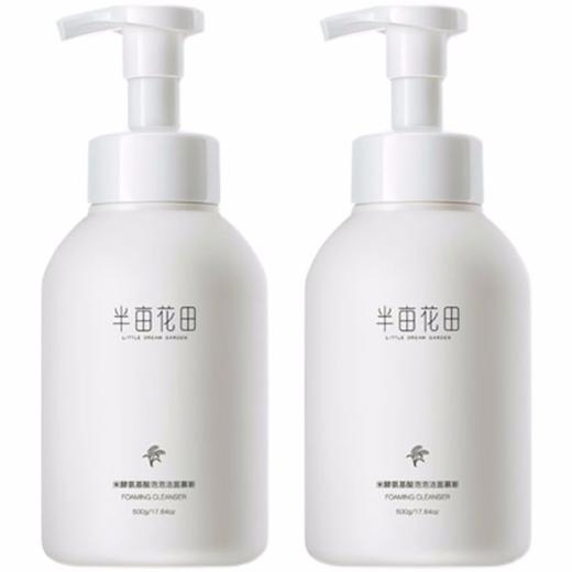 半亩花田米酵氨基酸泡泡洁面乳500g(210957) 商品图4
