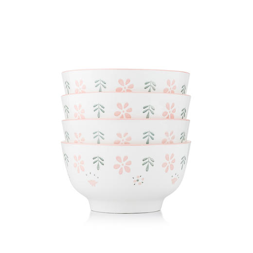 菲米生活沐里花韵陶瓷碗盘碟套装FM-TC22811 商品图3