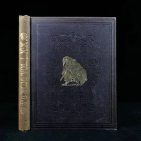 1876年 英国讽刺漫画杂志《笨拙》 数百幅插图 漆布精装16开