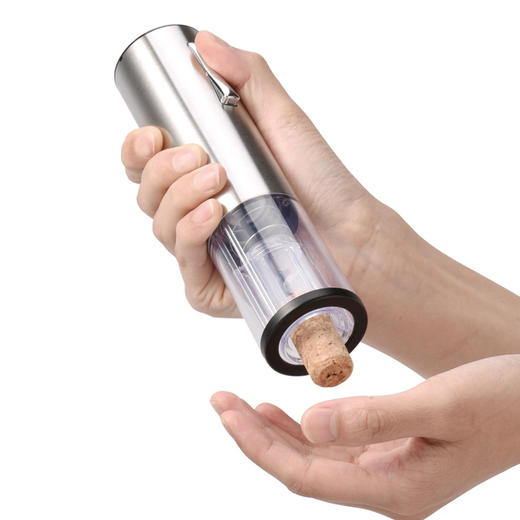 CLITON科力通充电款红酒开瓶器不锈钢开酒器全自动启瓶器起子 商品图5