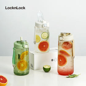 乐扣乐扣（LOCK&LOCK）水杯超大容量水壶Tritan吸管杯子户外健身运动 ABF972