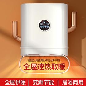 跨境新款家用暖风机壁挂式浴霸取暖器风暖大功率2100W欧规电暖器