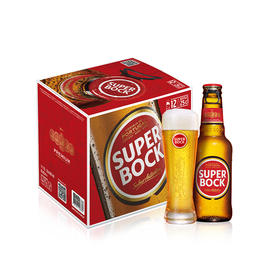 Super BockOriginal超级波克啤酒黄啤250ml*12瓶/件