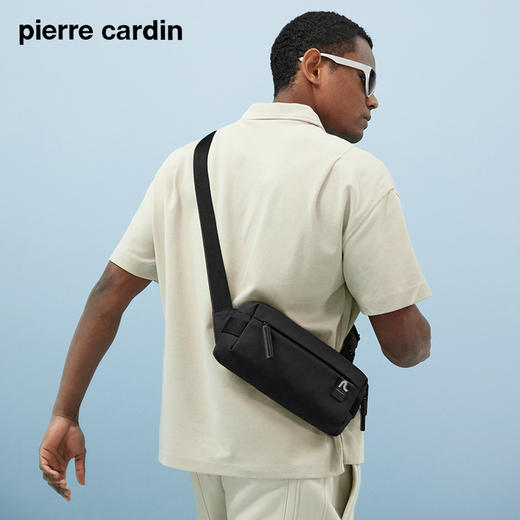 皮尔卡丹simplify系列 出街必备男士潮流斜挎包 商品图0