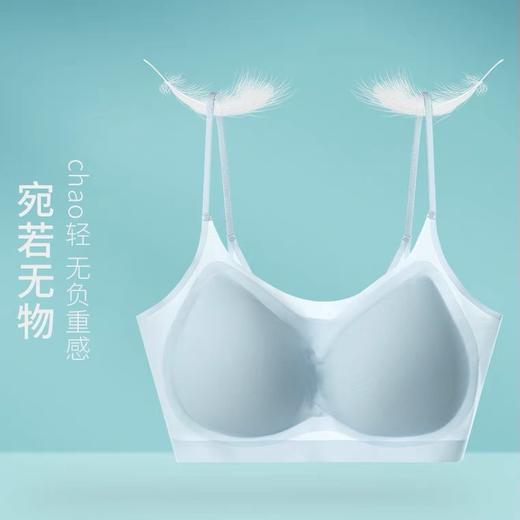 超划算【双款式买1送1~透气感十足！】看得见的薄度一触即凉，40°也不怕！冰感超薄面膜文胸，无痕聚拢大胸背心式透气睡眠文胸罩，超薄冰丝无钢圈背心式大码内衣运动美背七夕情人节送礼优选 商品图7
