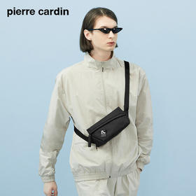 皮尔卡丹random系列 不规则创意男士斜挎包