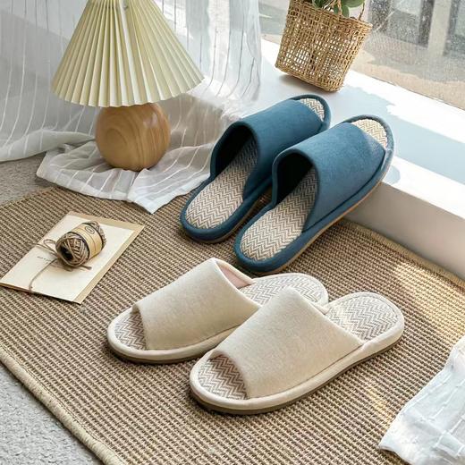 【夏季凉拖】凉拖鞋夏季家居拖鞋纯色男女凉席底情侣防水拖鞋 商品图8