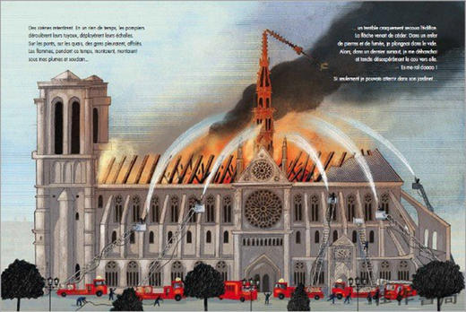 The Rooster of Notre Dame : A Children’s Book Inspired by the Cathedral of Notre Dame in Paris / 巴黎圣 商品图3