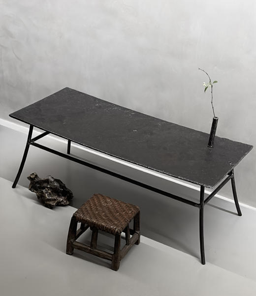 铁 板 茶 台 - 003（不含花器、竹凳） 商品图0