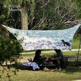 大英博物馆盖亚·安德森猫系列 户外防晒防雨防风露营天幕 野营野餐