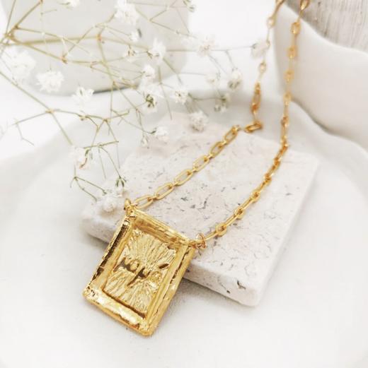 北京仓｜Elise Tsikis-Prastia-金色Yaya 项链［法国设计师］ 商品图1