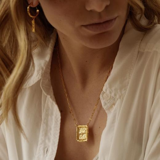 北京仓｜Elise Tsikis-Prastia-金色Yaya 项链［法国设计师］ 商品图0