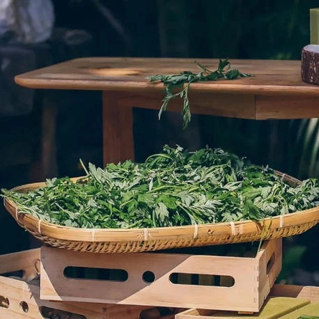 【蕲春艾草精油皂】富含蕲艾精油，天然无害，抑菌 没有添加任何化学香精、防腐剂 天然植物精油皂化而成，蕲艾精油皂100g*2块 商品图1