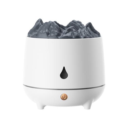火山香薰机家用自动喷香香氛机超声波精油仿真火焰加湿器 商品图5