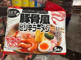 日式拉面猪骨风味辣味450g