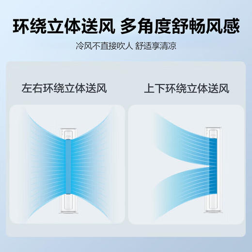 Midea/美的 空调 3匹 智行 新三级能效 变频冷暖 立式空调柜机 智能家电 大风口KFR-72LW/BDN8Y-YC400(3)A 商品图1