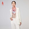 SAINTJOY/上久楷 女式真丝方巾  冬暖雪散  FJS22038 商品缩略图5