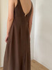 Viktoria Chan | SS23103 Tine U neck dress [ U领无袖连衣裙 棕 ] 商品缩略图1