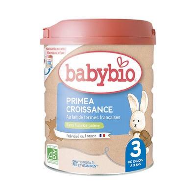 法国Babybio伴宝乐有机标准型婴幼儿奶粉三段900g（适合纯奶粉喂养） 商品图0