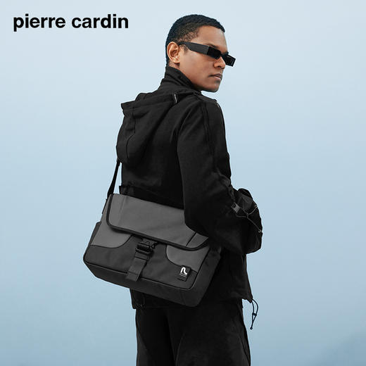 皮尔卡丹collide系列 多功能休闲斜挎包男士单肩包 商品图0