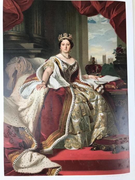 约1900年 维多利亚女王六十年 约400幅插图 真皮精装8开 商品图3