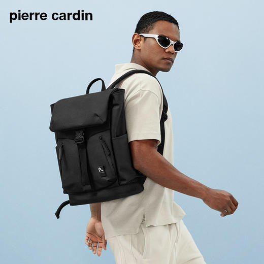 皮尔卡丹tooling系列  大容量户外休闲双肩包男士 商品图1