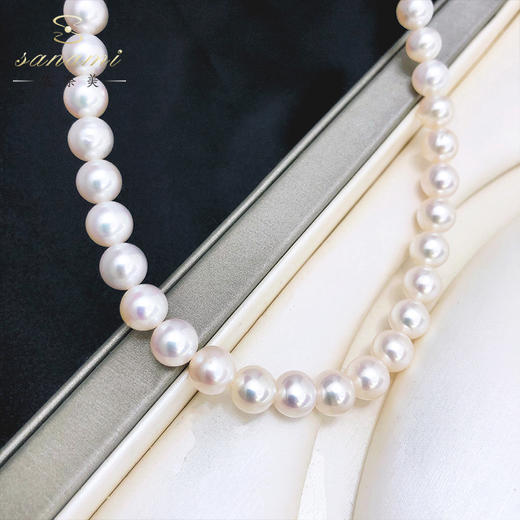 母亲节礼物！0.6折！【时尚气质 大方佰搭】日本 佐奈美珍珠项链 小米珠淡水 珍珠项链小巧 仙女链链锁骨链 商品图7