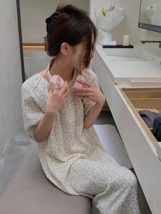 老米优品/ 治愈系碎花儿，婴儿肌棉纱《夏花绽放🌸棉纱小宅裙》懒洋洋的假期就要穿上小宅裙，心都融化啦！！Q230507E 商品图2