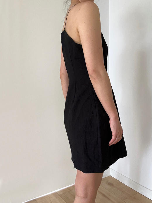 Viktoria Chan | SS23118 Stina bold mini dress [吊带连衣裙 黑 ] 商品图2