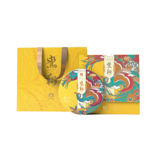 【大益茶】鸾翔普洱生茶礼盒357g 商品图3