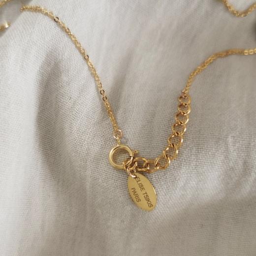 订购8周到｜Elise Tsikis-Tigani-金色Yaya 项链［法国设计师］ 商品图2