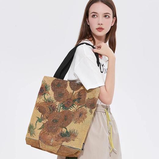 The National Gallery馆藏系列 印象派时尚休闲帆布包单肩包 商品图1