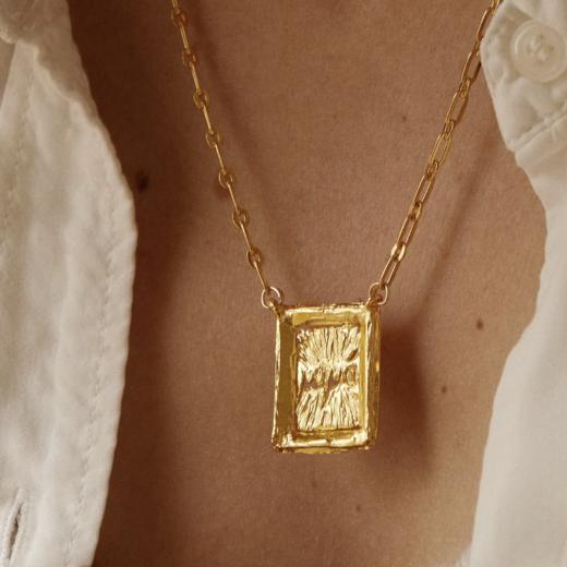 北京仓｜Elise Tsikis-Prastia-金色Yaya 项链［法国设计师］ 商品图2