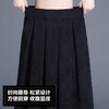 DD-2023年夏款长款松紧腰气质修身半身裙网纱拼接提花时尚百褶A字裙 商品缩略图3